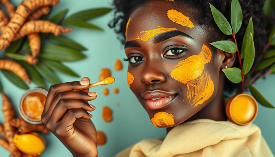 Transform Your Glow: The Ultimate Guide to Turmeric Masks for Melanin-Rich Skin